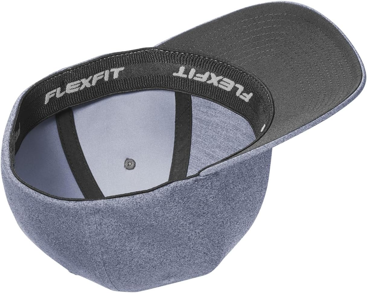 Joe's USA Flexfit Melange Unipanel Cap - Bulk, Blank Hats