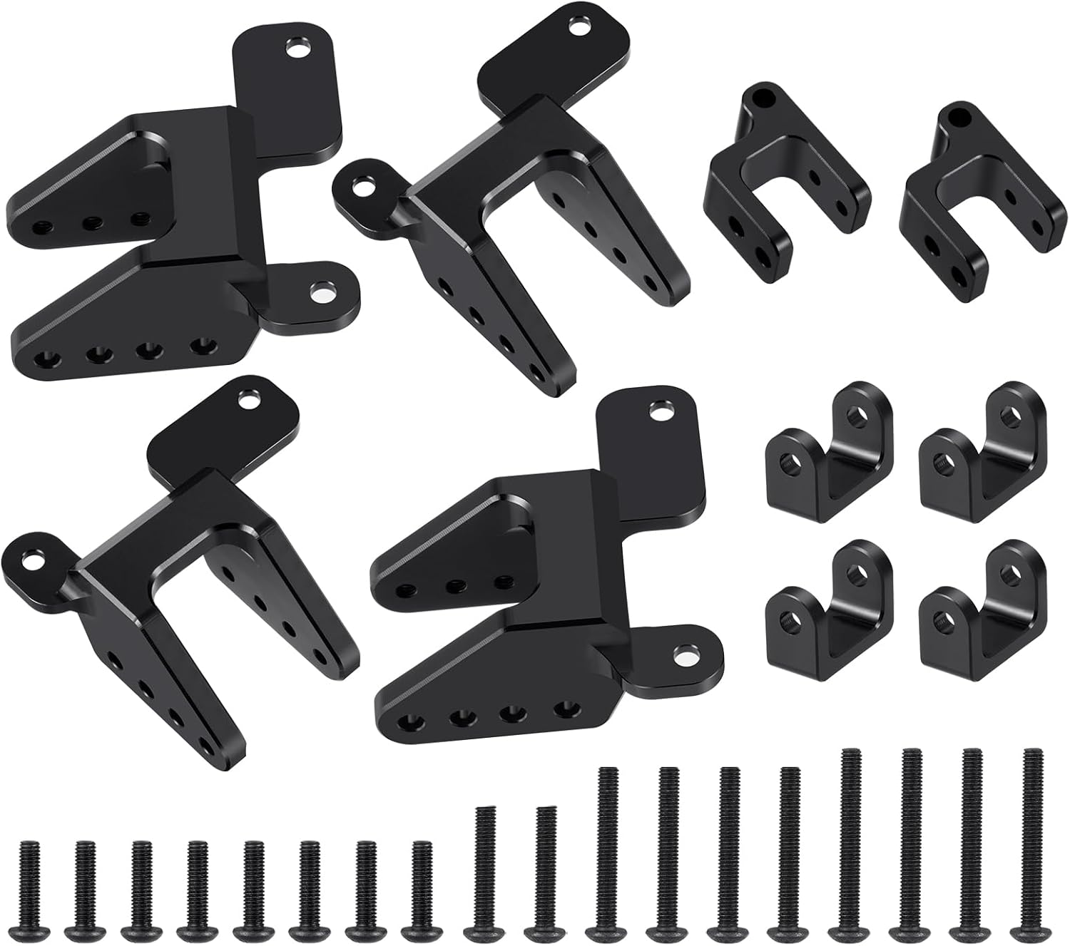 RCLIONS Adjustable Upper Shock Mount Lift Kit for TRX6 Flatbed Hauler 1/10 RC Crawler Car Upgrades Part