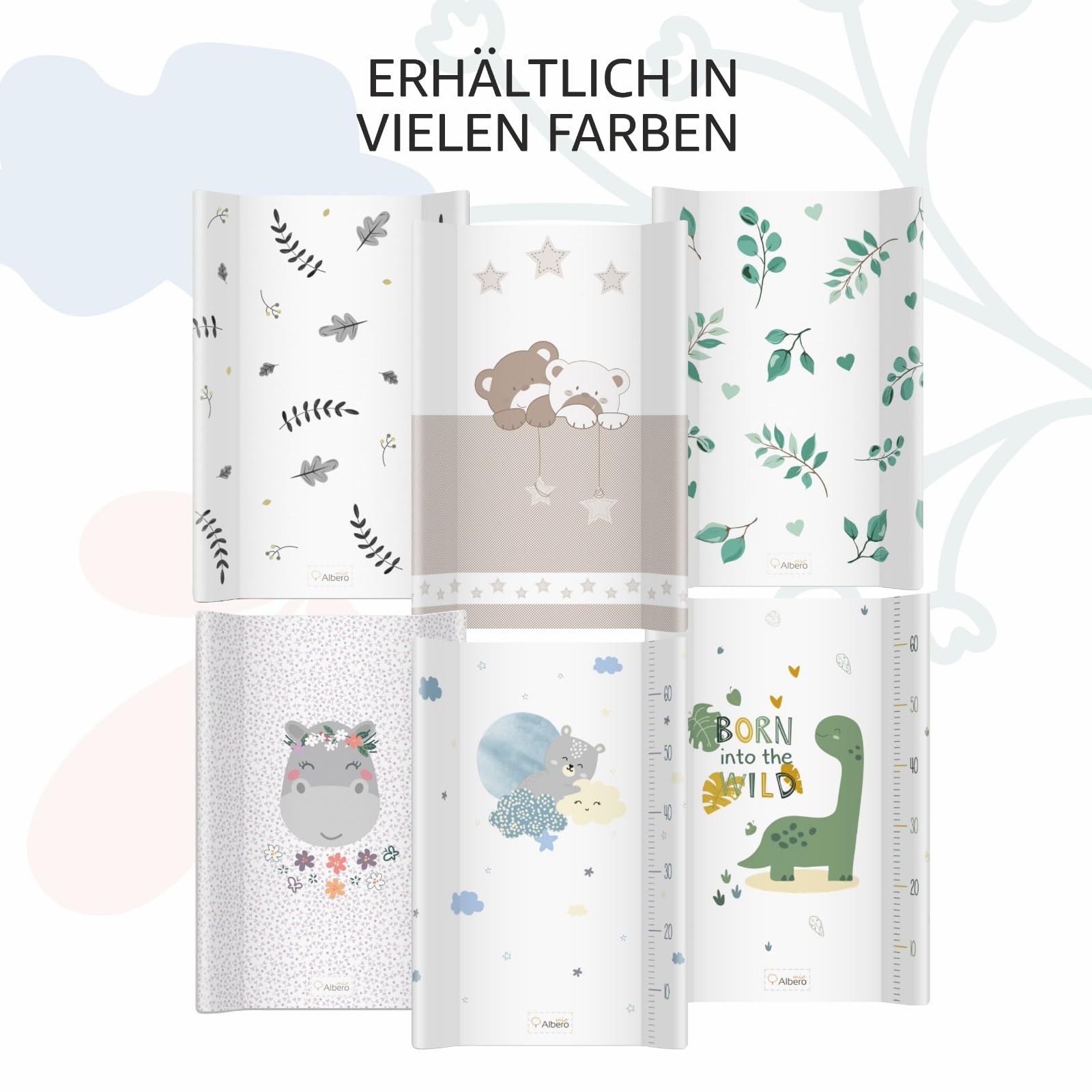 Weiche Wickelauflage Baby Wickelunterlage für Junge und Mädchen Wasserdicht Wickeltischauflage Abwaschbar Für ein Neugeborenes Faultiere 70x47x3cm