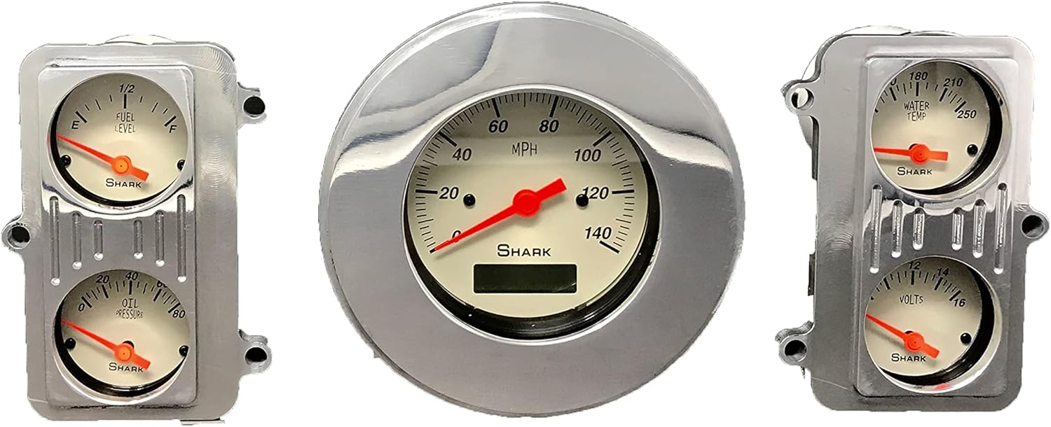 1941 1942 1943 1944 1946 1947 Dodge Truck 5 Gauge Dash Cluster Panel Set Programmable