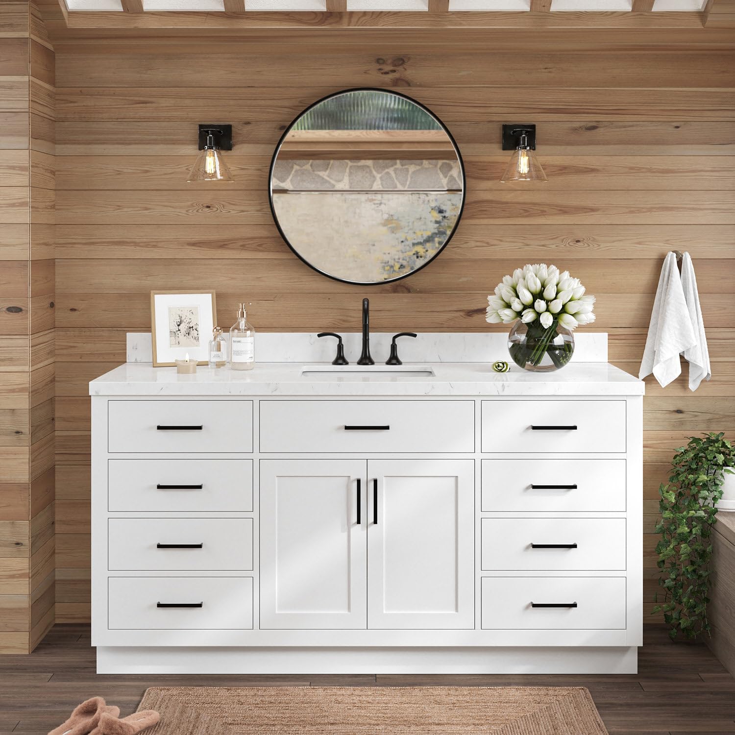 ARIEL Hepburn Single Sink 66 Vanity