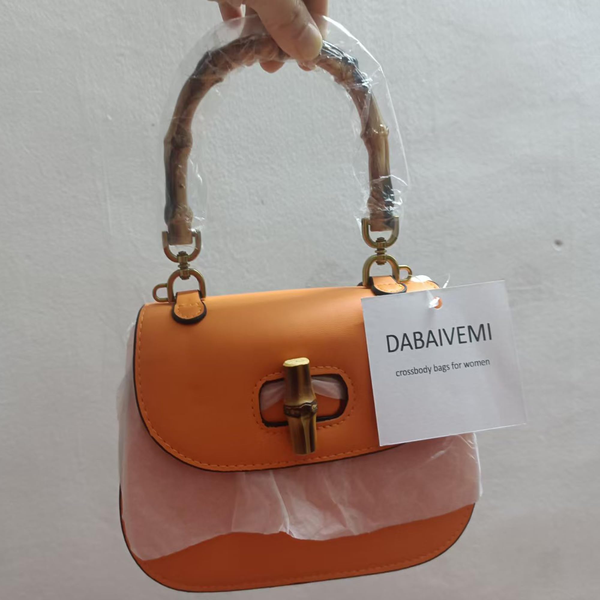 Liberty Bags Large Tote Handbag With Zipper Closure - Orange