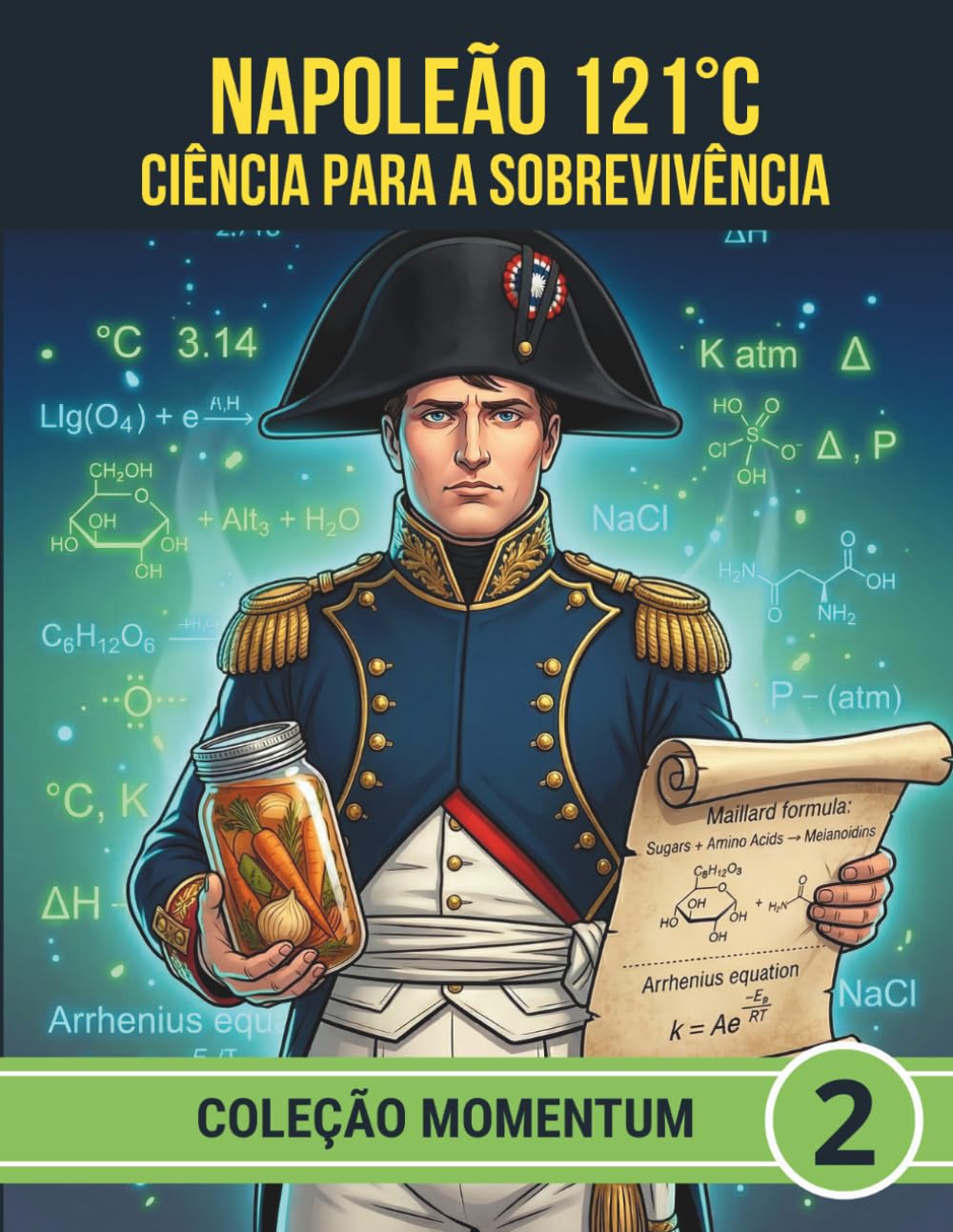 NAPOLEÃO 121°C CIÊNCIA PARA A SOBREVIVÊNCIA: Do frasco de Appert à ração de combate. Biologia e Química unidas pela vitória. (COLEÇÃO MOMENTUM)