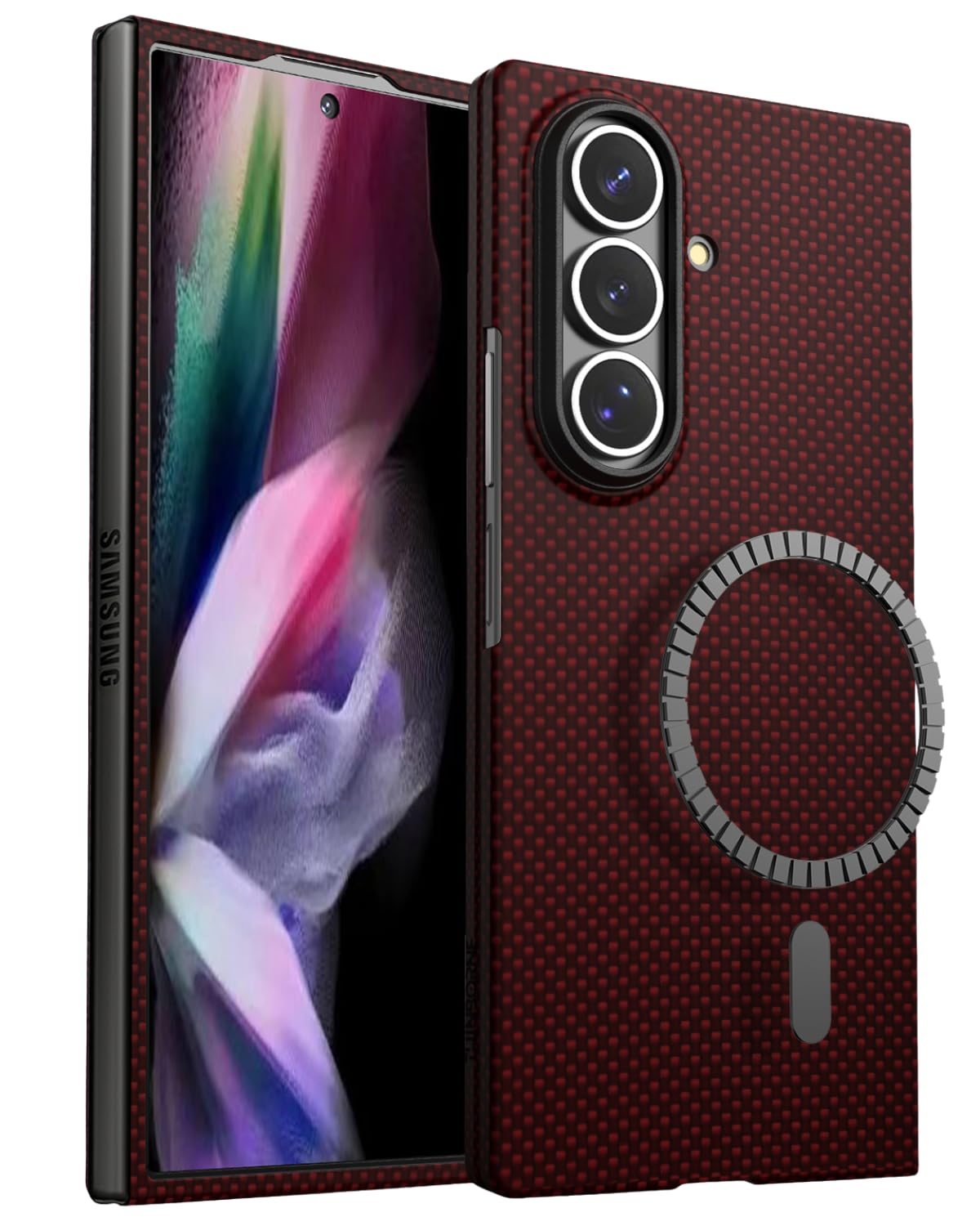 Amazon.co.jp: Thinborne Samsung Galaxy Z Fold 7 ケース、[600D
