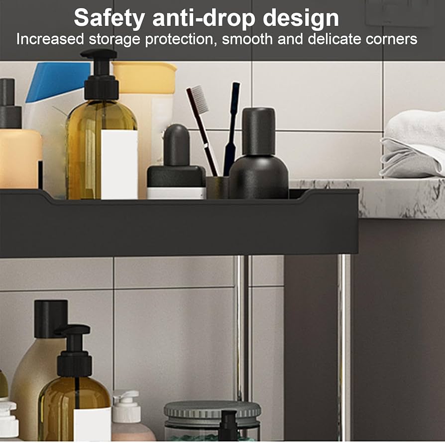 Amazon.co.jp: キッチンワゴン 隙間収納 キャスター付き ペットボトル