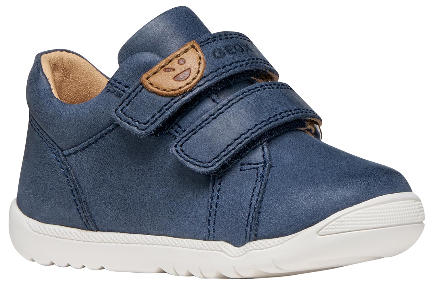 Geox Baby Macchia Boy B Sneaker, Navy, 2.5 UK Child