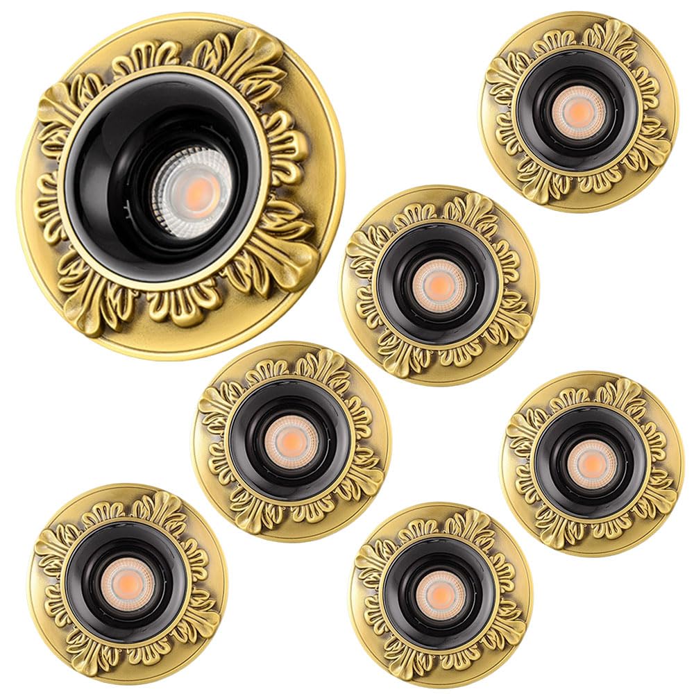 Spot encastré LED 4,5 Pouces, 6 W, 8 W, 10 W, 12 W, 14 W, projecteur COB, température de Couleur sélectionnable 3 000 K/4 000 K/6 000 K, IRC 90, plafonnier LED, 6 000 K,6000k-12W