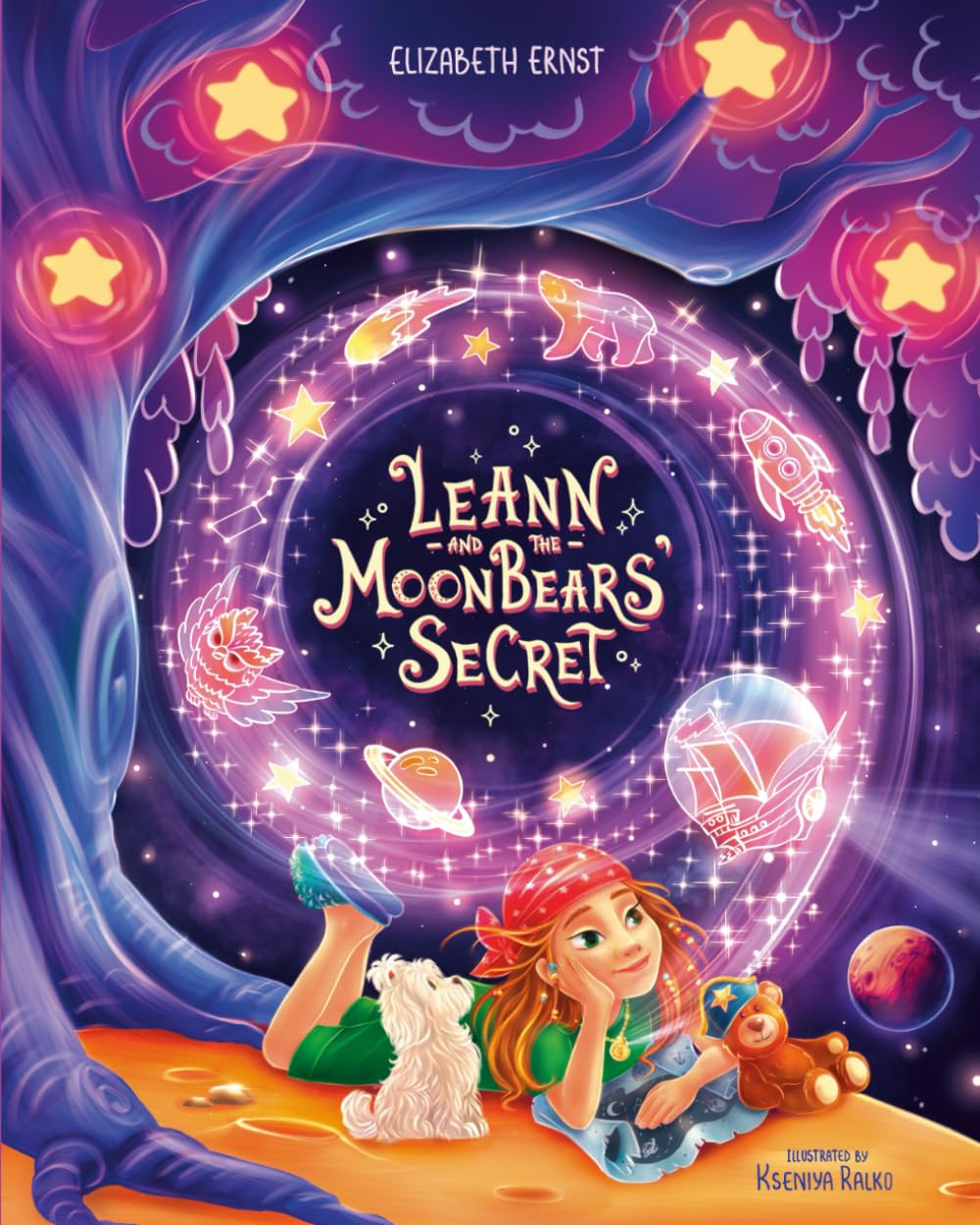 Leann and the Moon Bears' Secret: A Learning Adventure through the Solar System (Space Exploration Edition)
