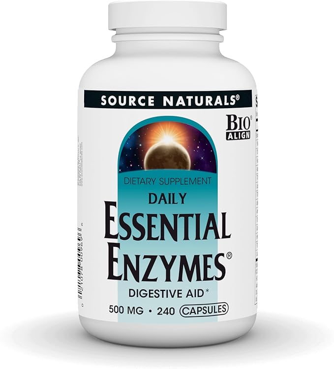Source Naturals Essential Enzymes Digestive Aid* - 500mg - 240