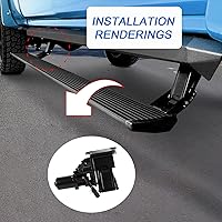 Vista 6 de Motor de estribo izquierdo con soporte Compatible con Ford F150 2015-2020 Reemplazo# FL3Z-16A507-A