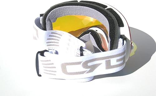 Miniatura 3 de CRG Sports Gafas de esquí 100% protección UV sin marco para hombres, mujeres, adultos, serie T815S-175