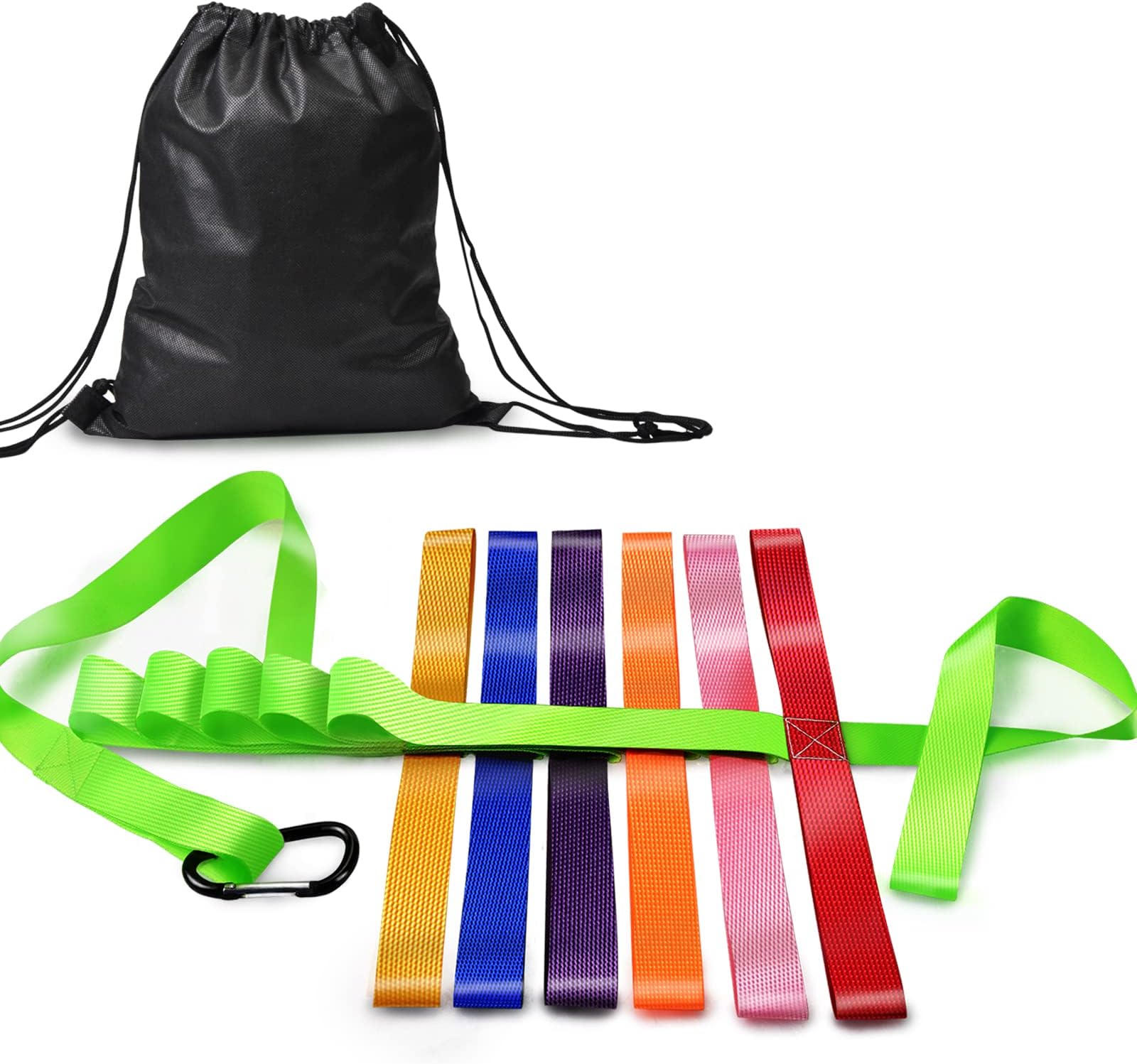 Safety Walking Rope with Colorful Handles for Daycare Teacher and Schools Designed (12 Children and 2 Adults)