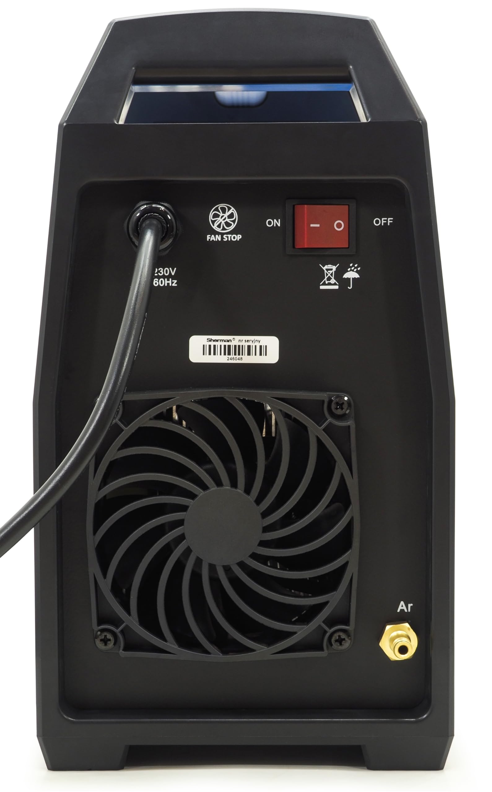Sherman TIG - Soldadora de aluminio (230 V, 200 A, dispositivo de soldadura de gas protector con función de pulso, TIG 215P Bestschweissen.de
