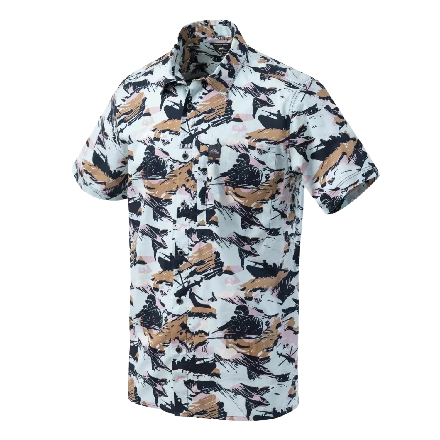 Helikon-Tex Men's Pacific Helikon Hawaiian Short Sleeve Shirt Size 3XL (Eu) / Xxl (Us)