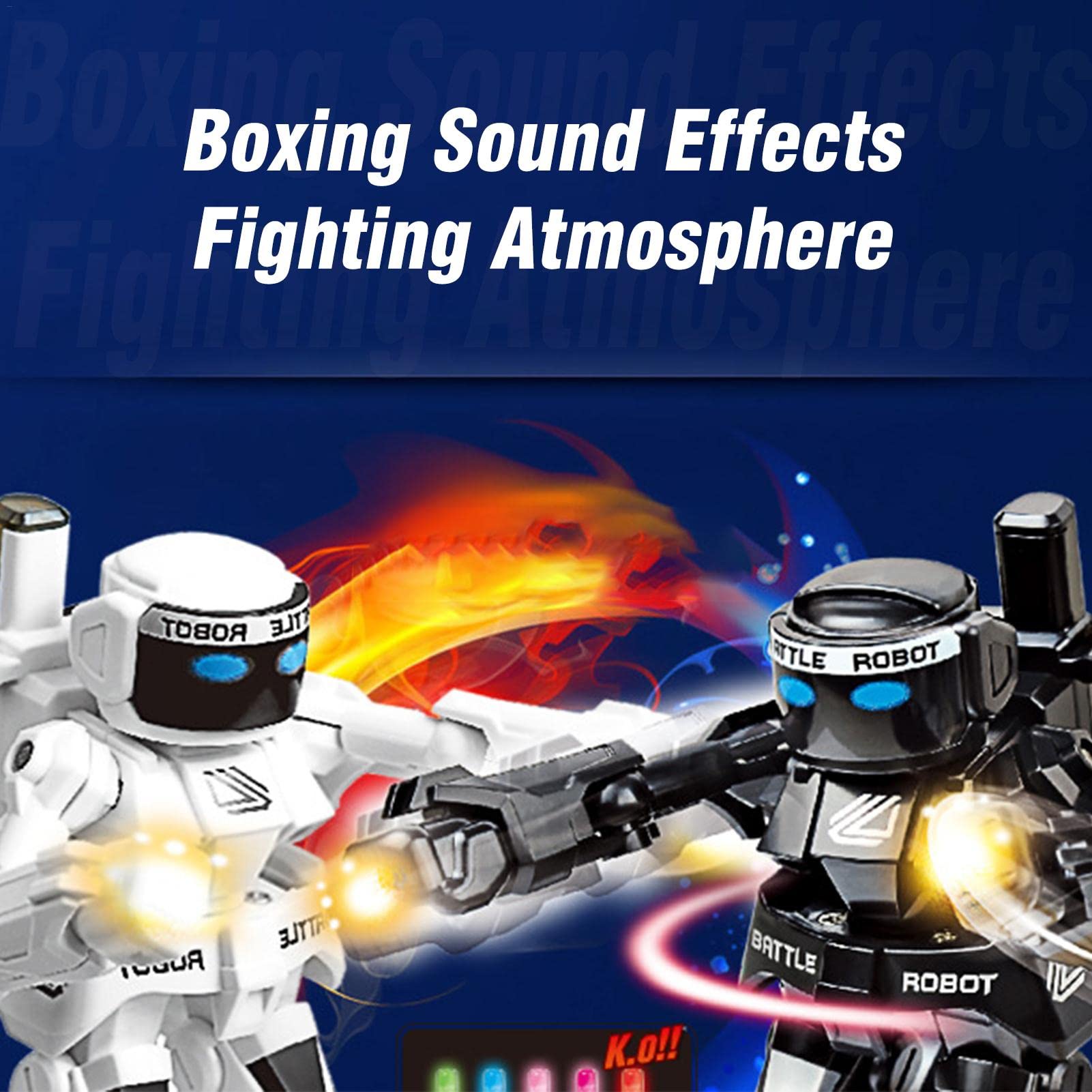KO Bot 2プレイヤーRCボクシングロボット Amazon.co.jp: RC バトル ボクシング ロボット 2.4G リモコンロボット