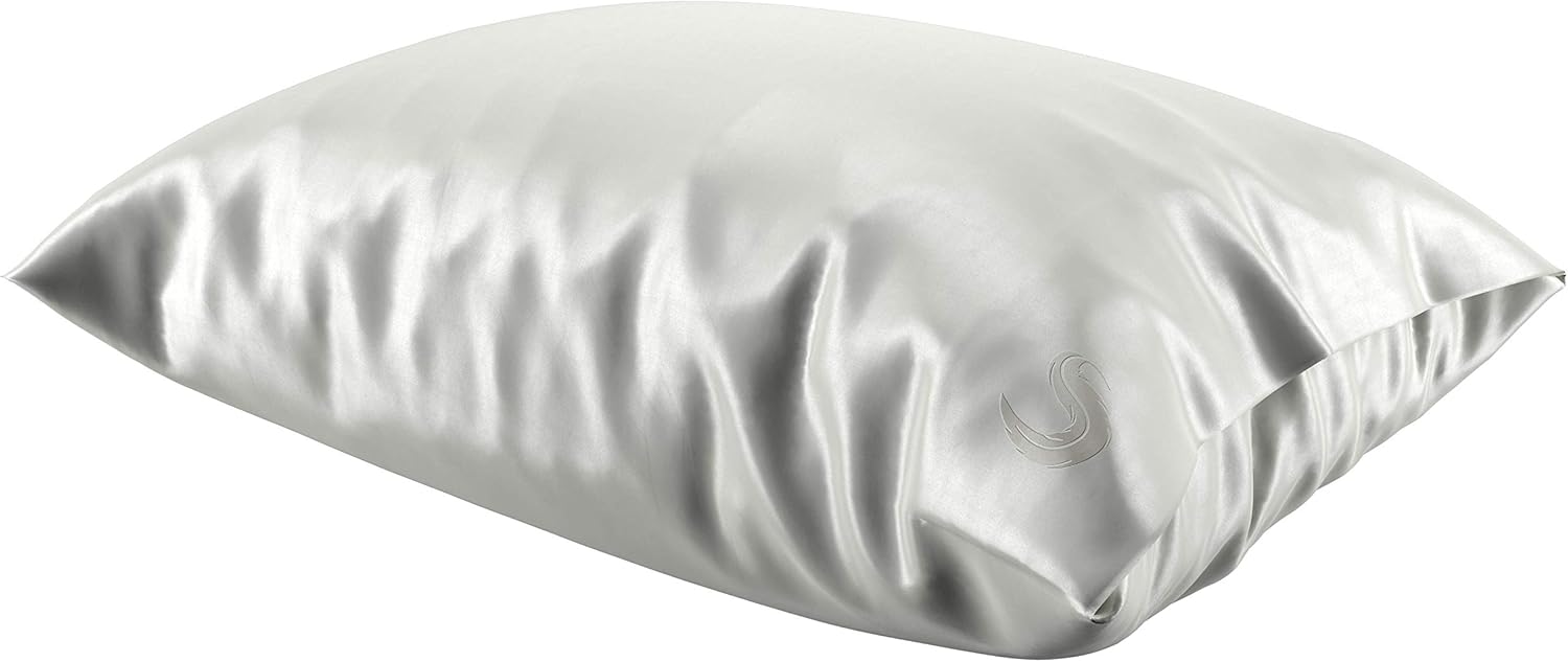 Sleepgram PillowcaseWhiteQueen/Standard Size Silk Pilllowcase Everything Else