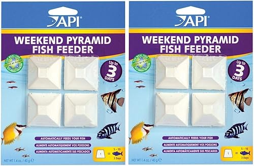 Api - Alimentador automático para peces de 3 días (2 unidades)