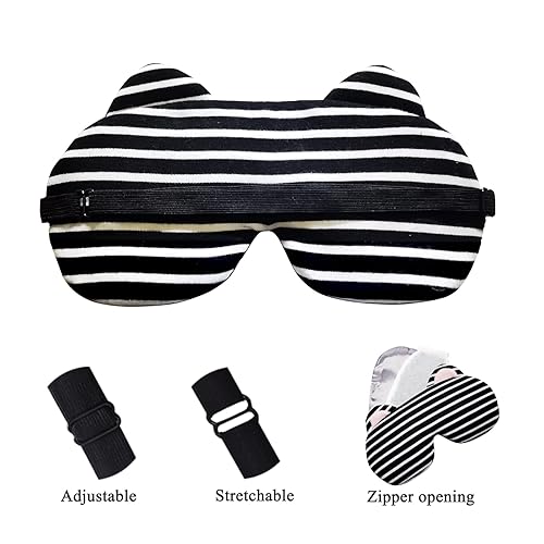 Miniatura 3 de Máscara térmica para los ojos, máscara térmica para los ojos para dormir, compresa ocular cálida para ojos secos, almohadilla de ojos eléctrica USB