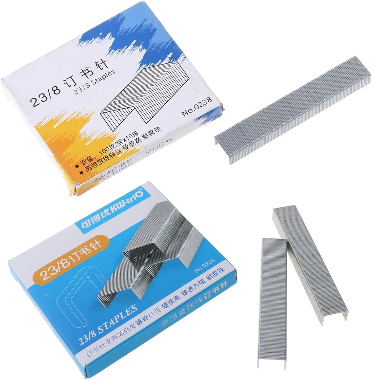 1000Pcs/Box Heavy Duty 23/8 Metal for for Stapler Office School Supplies