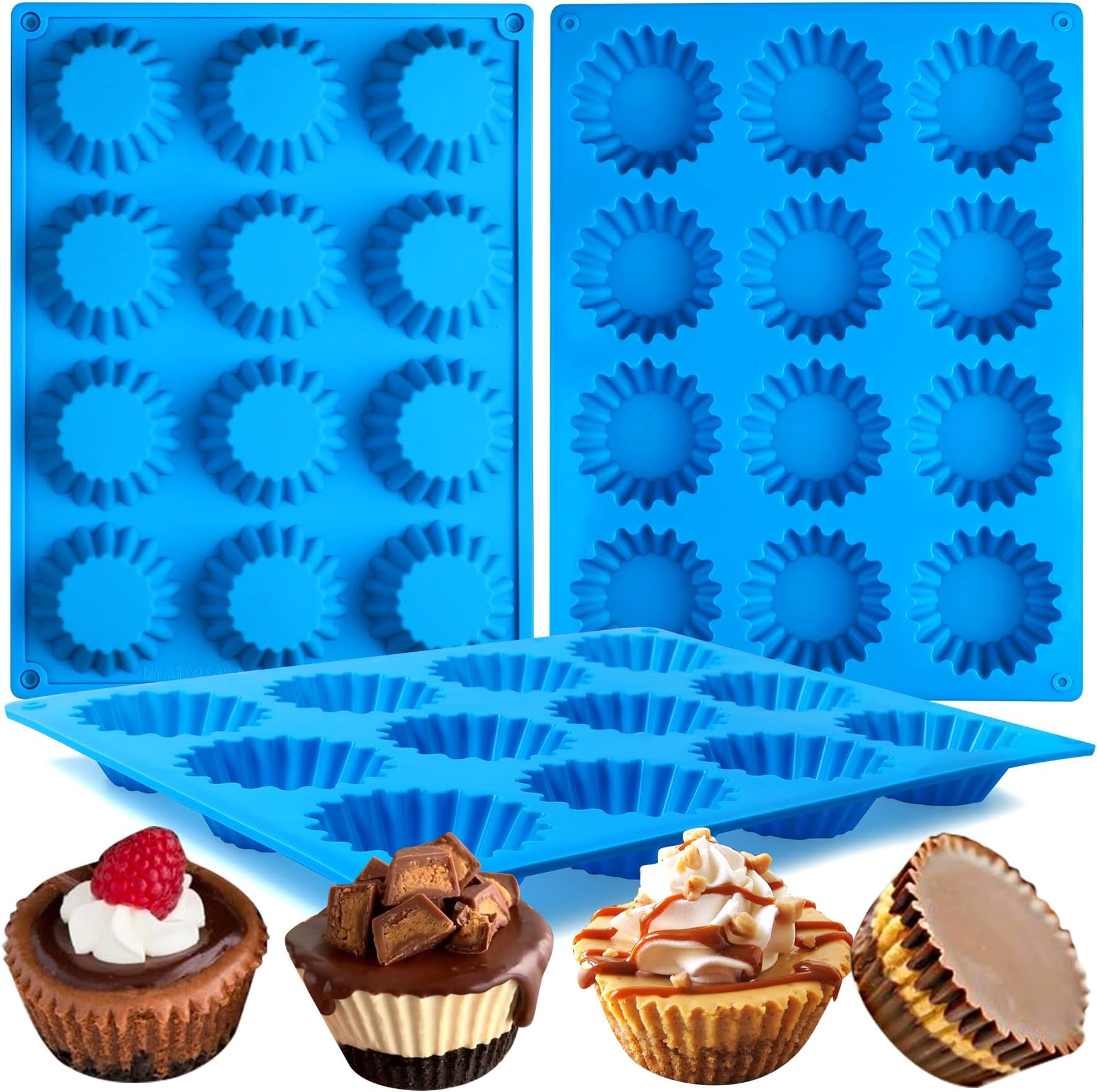 ake Chocolate Candy Molds Silicone Baking Mold for Snack
