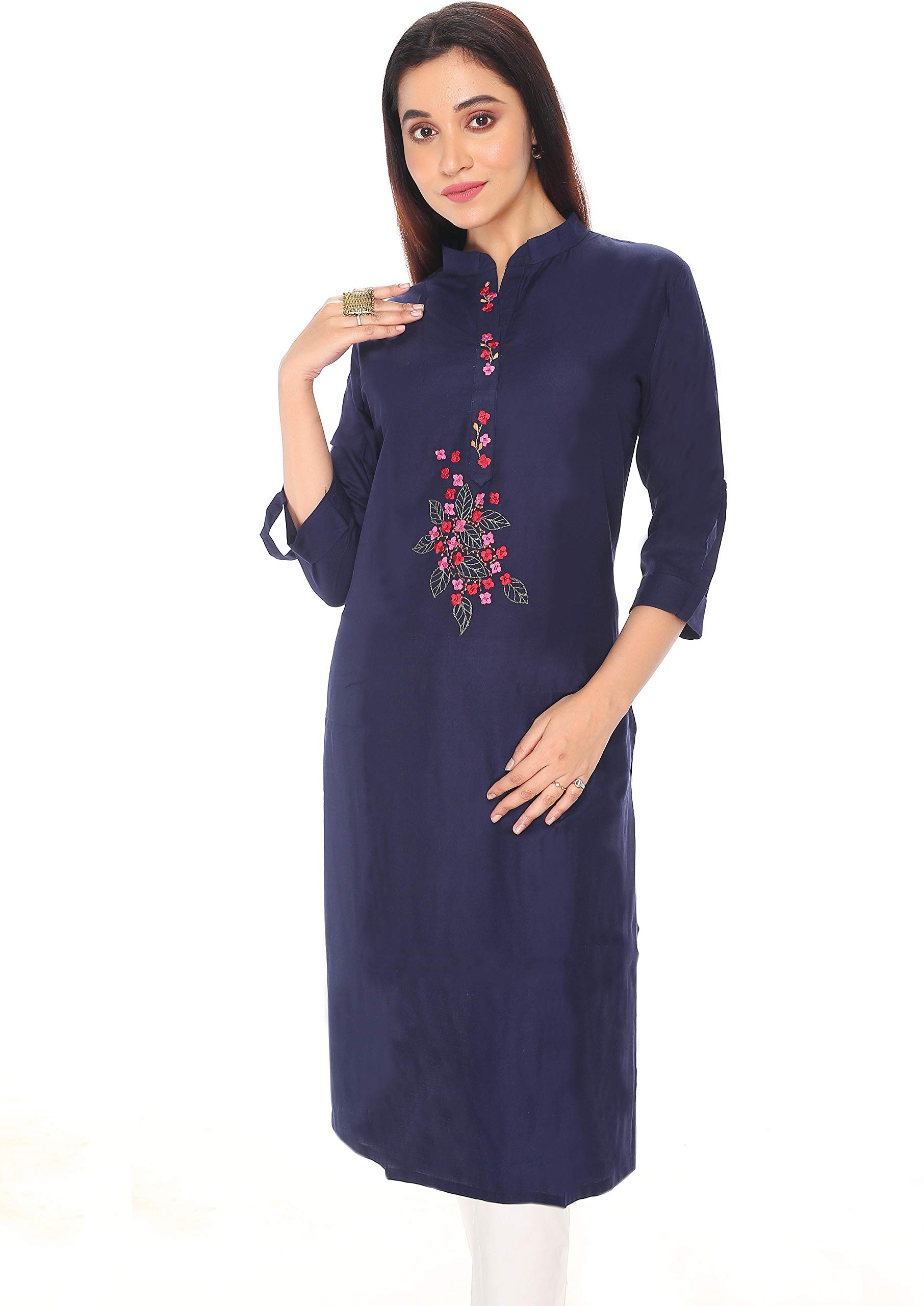 Vastra Fabwomen kurti blue
