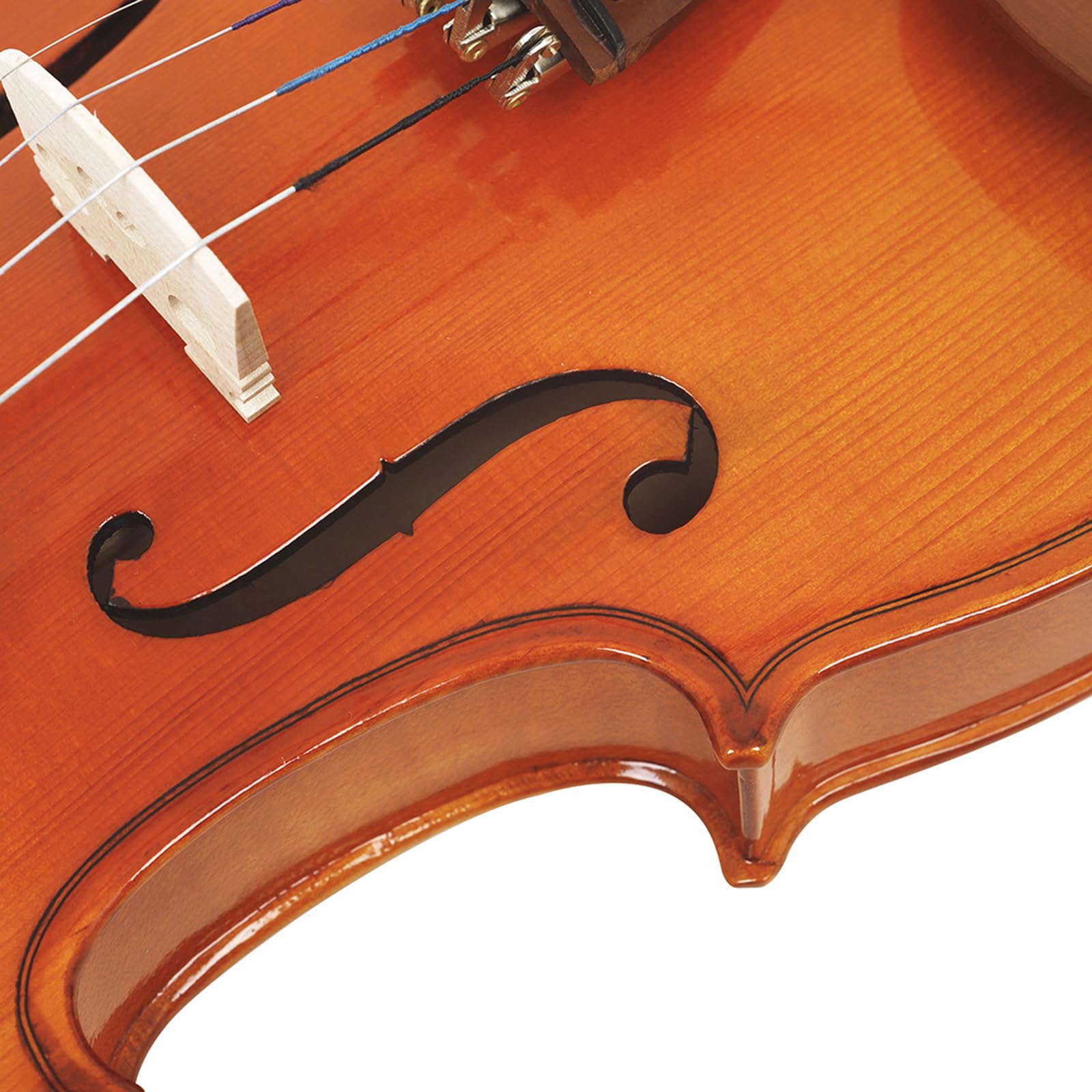 Violino 4/4, violino per intermedi con custodia leggera, set di strumenti a corda, violino per principianti
