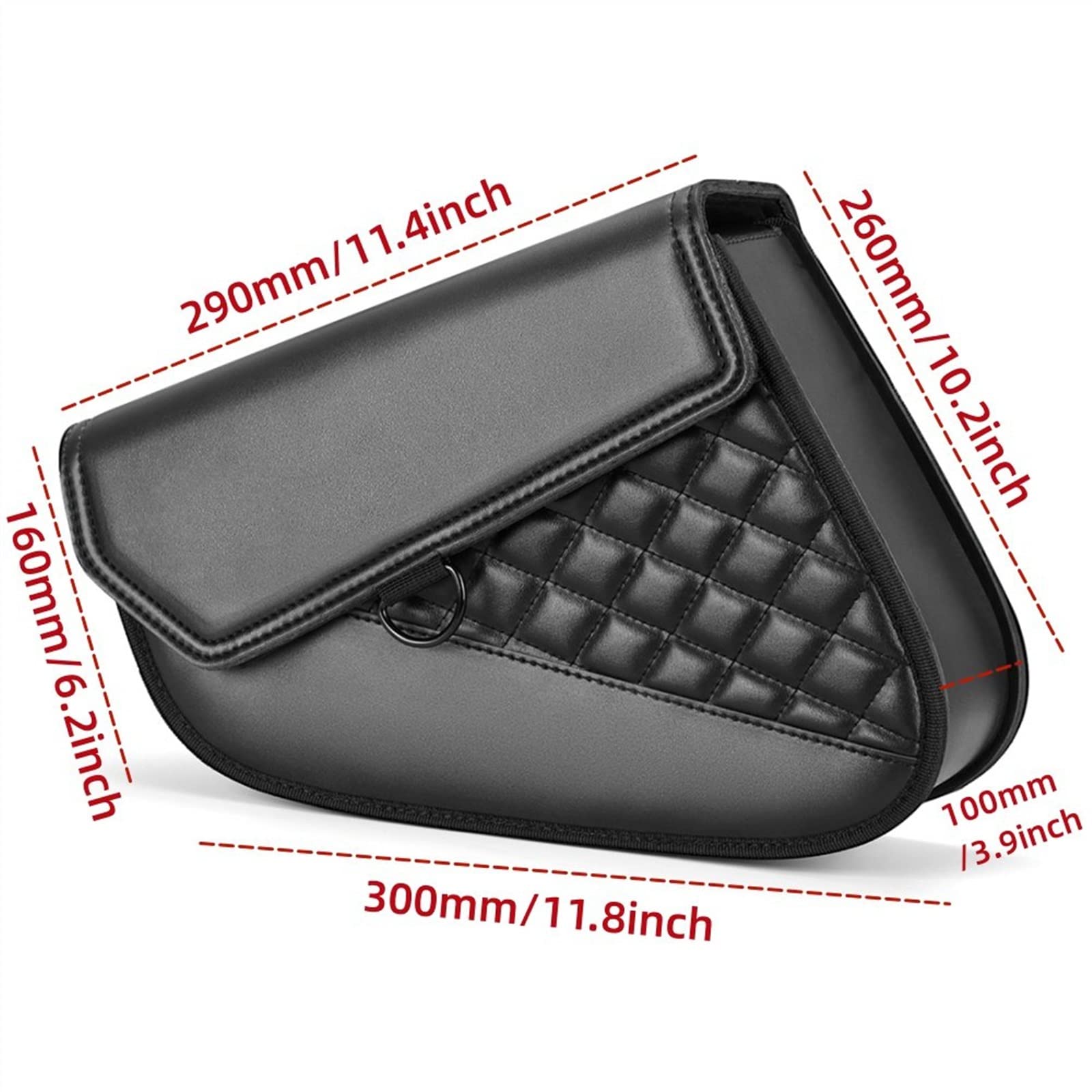 Borsa laterale per moto Borsa laterale per attrezzi Borse da sella Borse laterali Borsa forcellone per Rebel CMX500 300 Pelle impermeabile