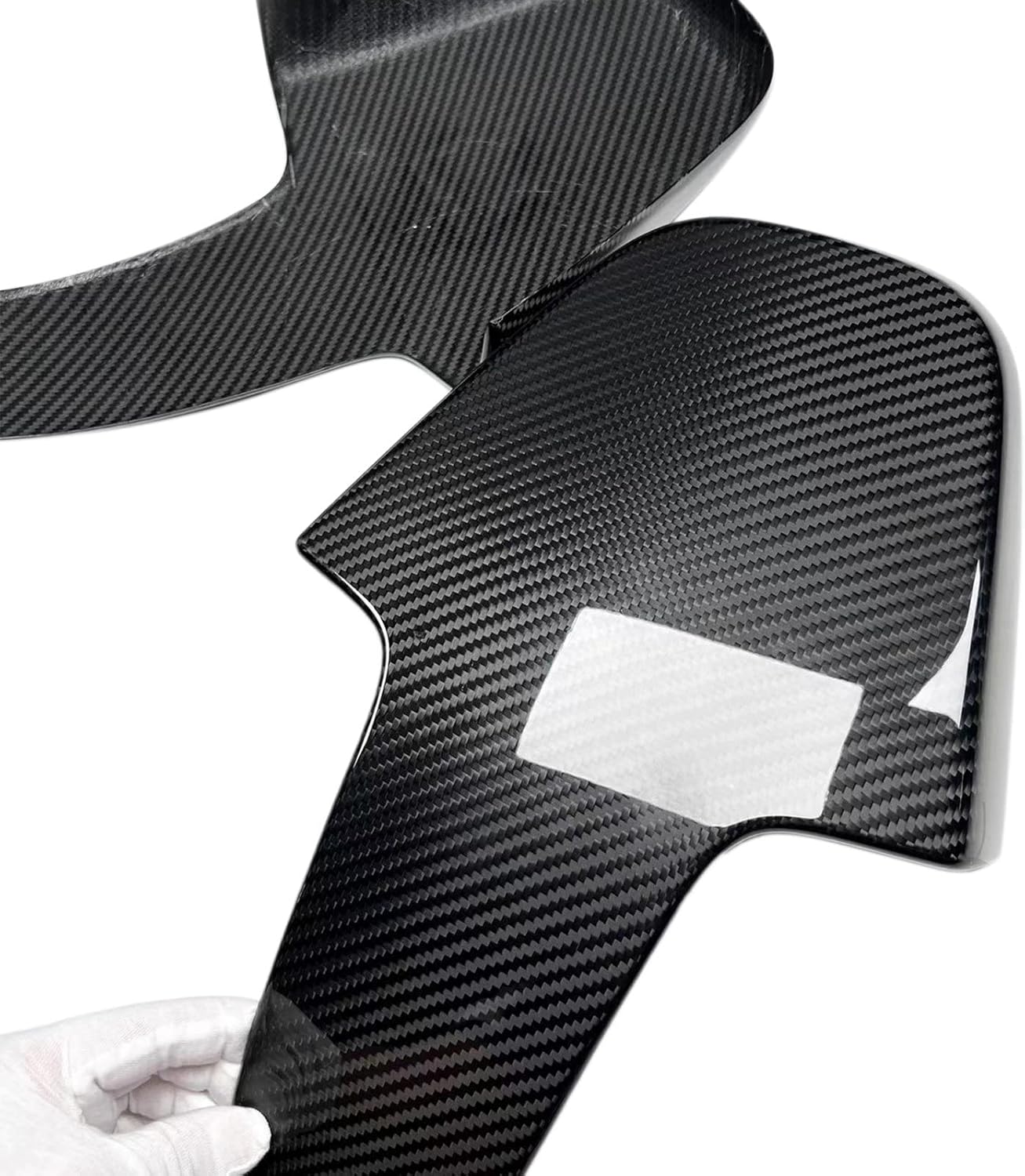 Carbon Fiber Front Seat Back Trim Cover Set fits for BMW G82 G83 M4 G80 M3 2021-2023