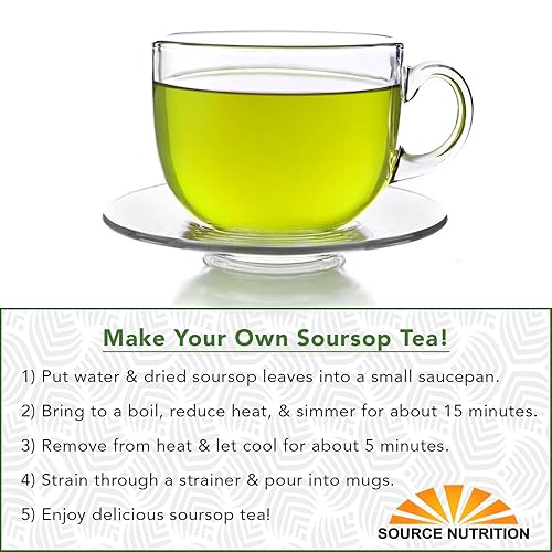 Miniatura 5 de Hojas de guanábana secas orgánicas aproximadamente 100-200 hojas hojas secas enteras graviola pura para té alto en acetogeninas bolsa resellable a