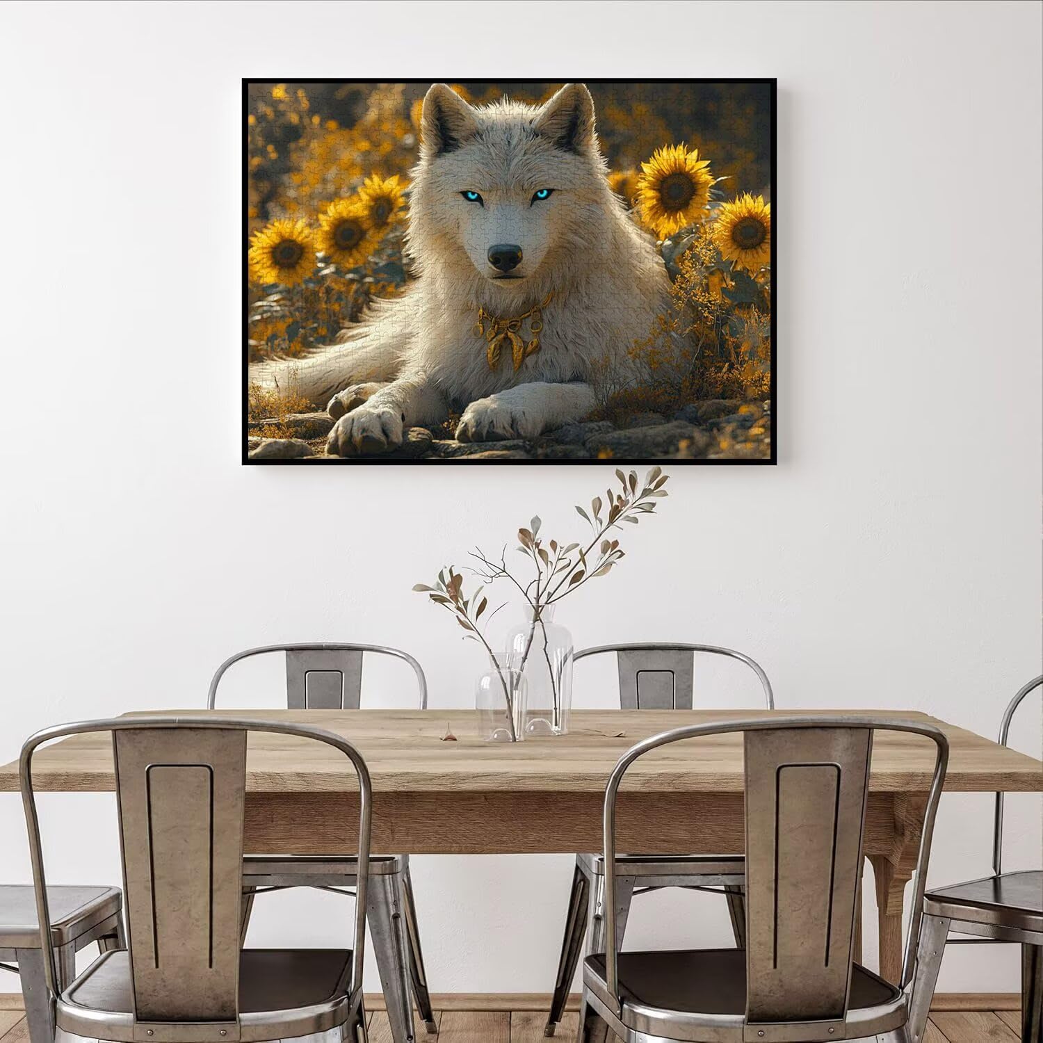 Puzzle 4000 Pezzi lupo Puzzle Classici per Gioco Familiare, n-396 | Impossibile Puzzles, Intrattenimento Creativo, Rilassamento e Intelligence, Regalo per Amore e Amico, Home Decor, Girosoli