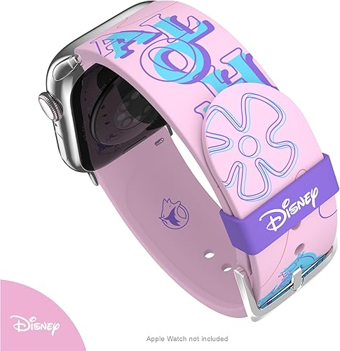 Miniatura 5 de MobyFox x Correa de Disney para Apple Watch  Lilo & Stitch (Aloha)  Correa de reloj inteligente con licencia oficial, compatible con todos los