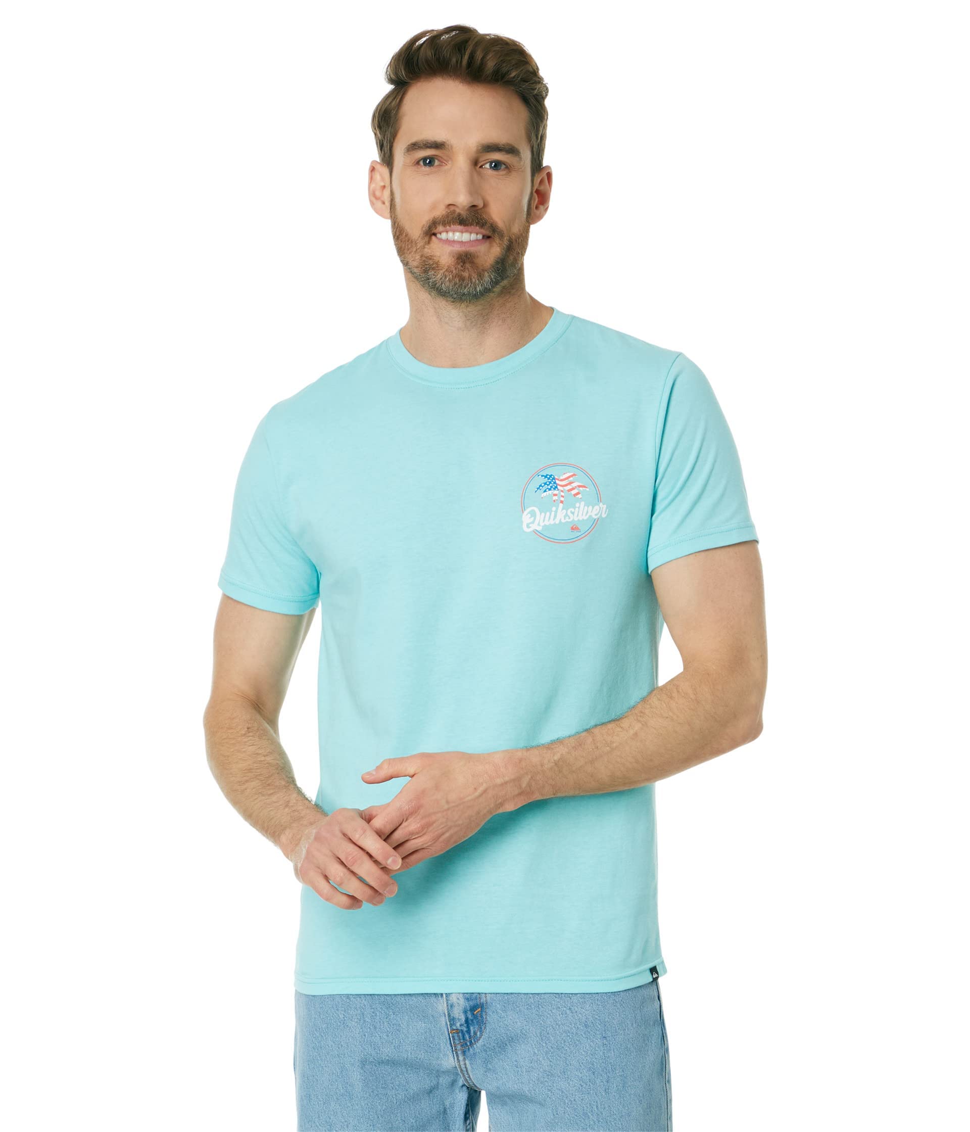 Quiksilvermens Quiksilver Men's Palm Breezy Tee T-Shirt