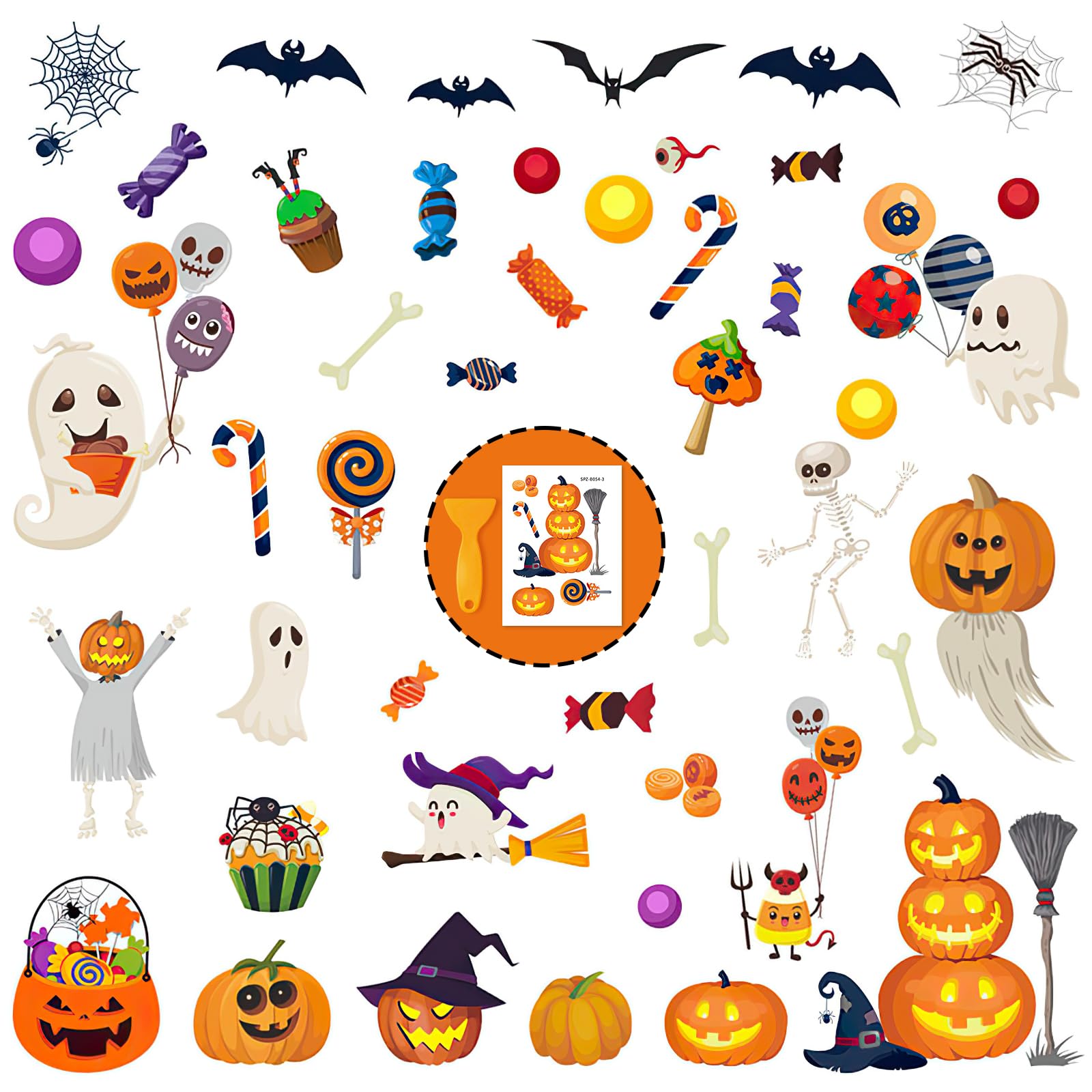 Antidérapant baignoire Halloween évite les chutes de votre enfant