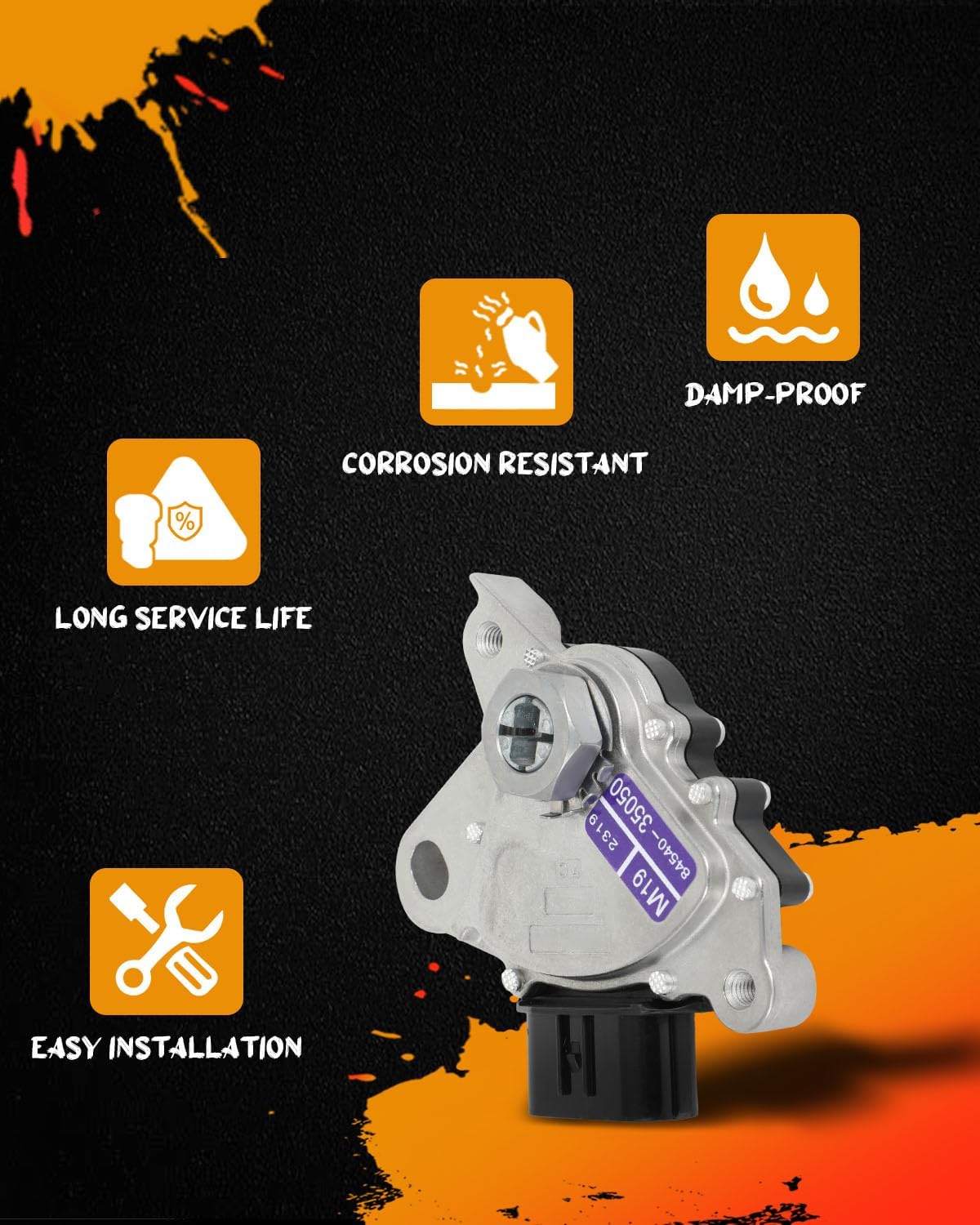 cciyu Neutral Safety Switch Transmission Range Sensor for Toyota 4Runner