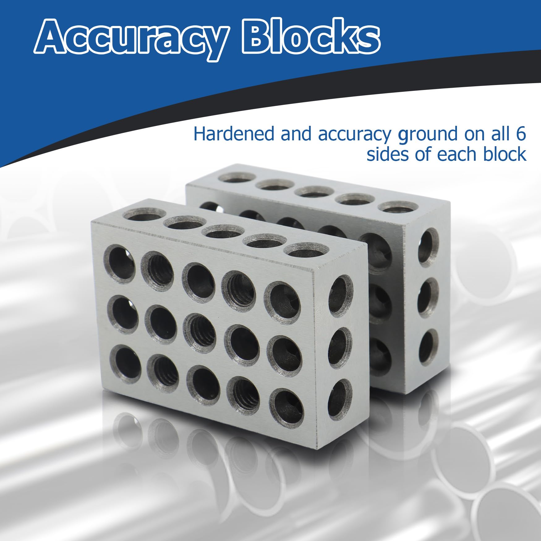 Milling Block Matched Pair Tooling 2-4-6 Machinist Blocks Matched Pair - Ultra ...