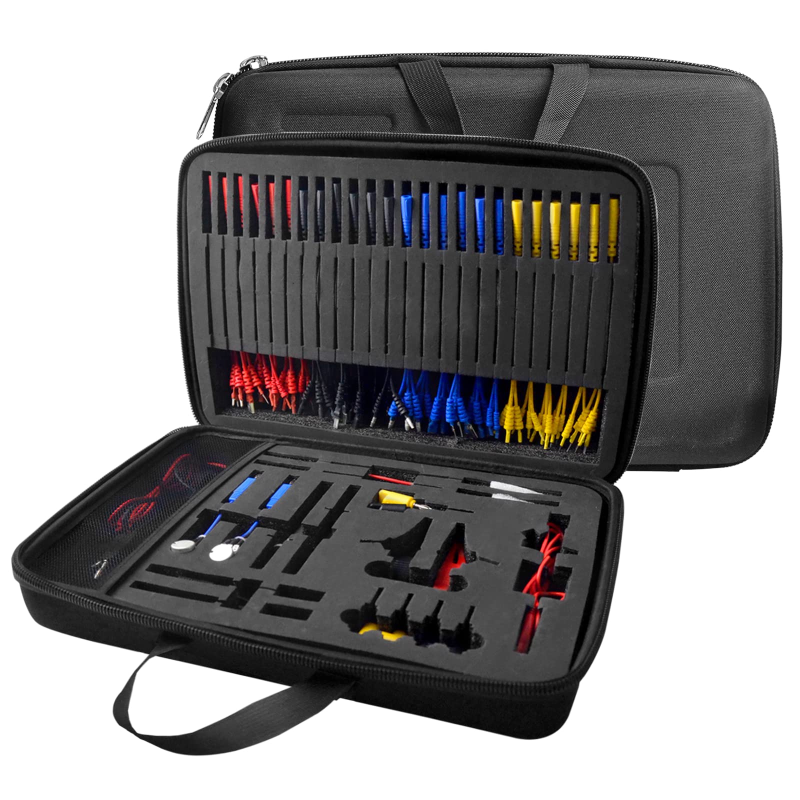 HOLDPEAK HP-9109 Professional Car Engine Repair Tools 92 Pcs Test Accessories Kit Digital Multimeter