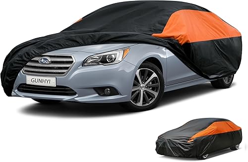 Miniatura 21 de Funda para automóvil Nissan 240SX impermeable para todo tipo de clima, cubierta exterior ligera completa para exteriores, sol, UV, lluvia, polvo