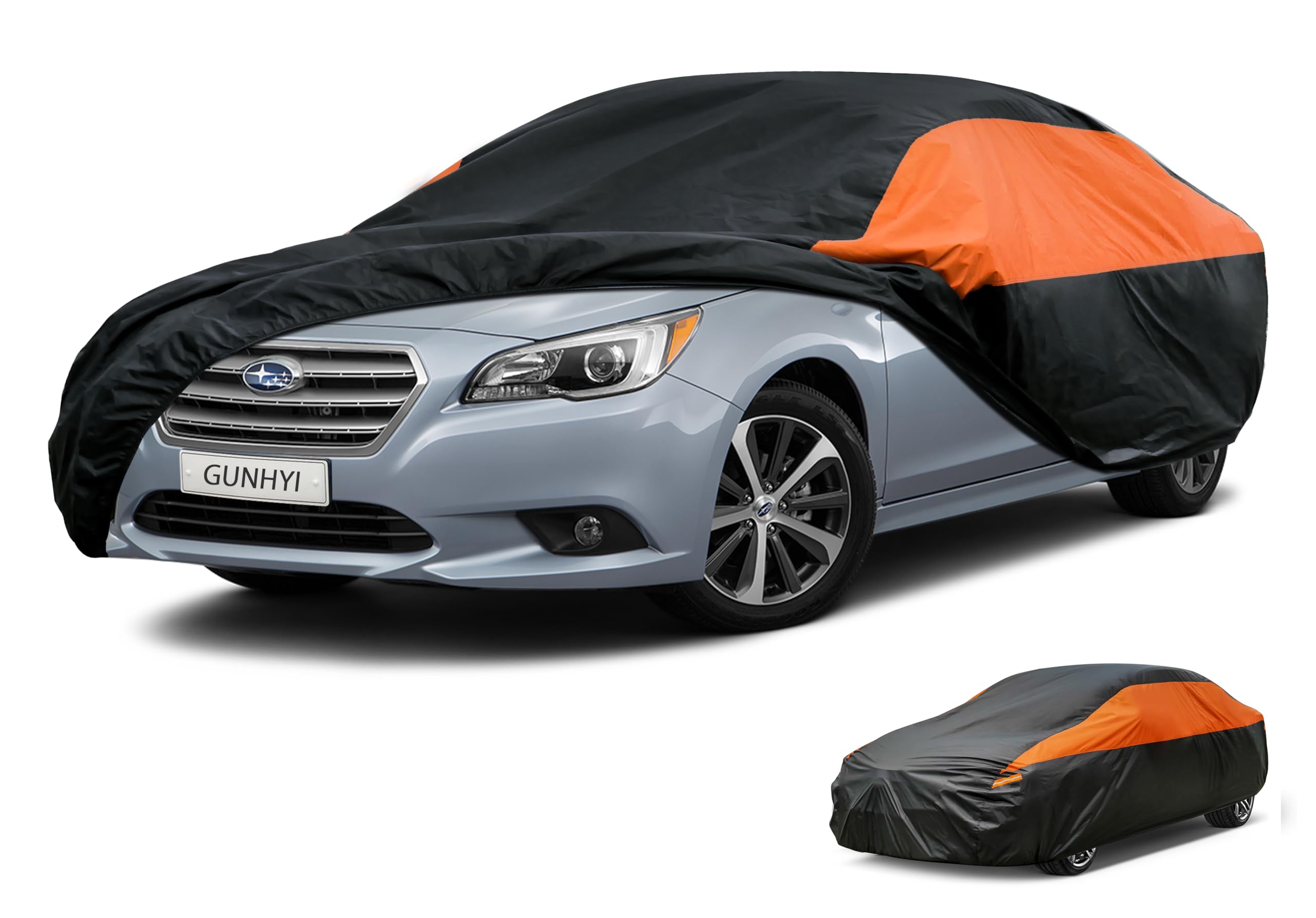 GUNHYI Waterproof Sedan Full Car Cover Custom Fit Legacy (1990-2006)