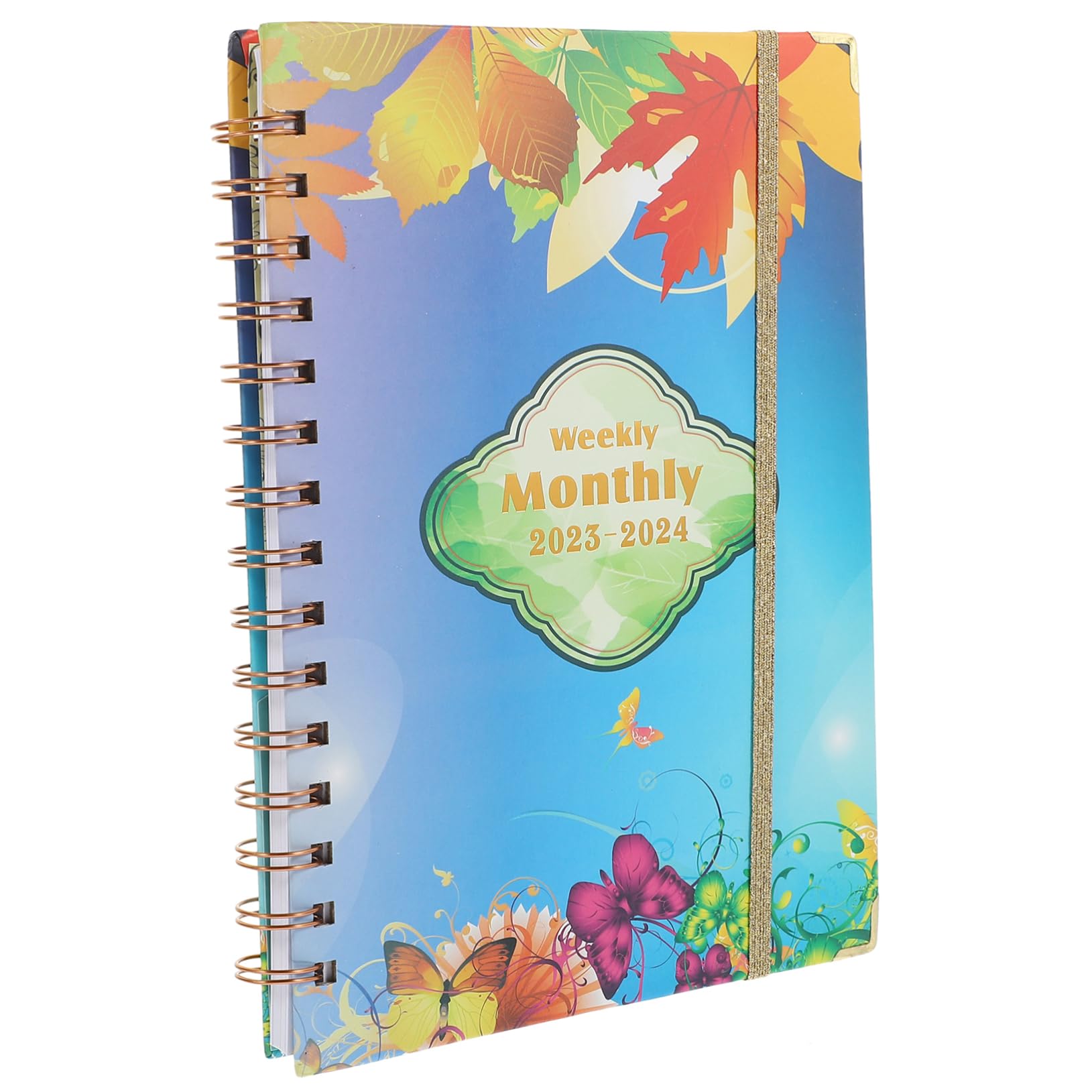 Tofficu 5stücke Spiral Planner Wöchentlicher Monatlicher Notizblock Akademischer Planer Für Schüler Studenten Zeitmanagement Organisation Für Schule Büro