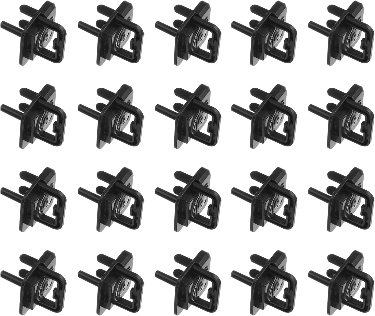 MECCANIXITY 10 Pack Outlet Covers Proofing, Plug Covers Easy Installation Electric Plug Protectors Safety Socket Cover Plugs Protector Black