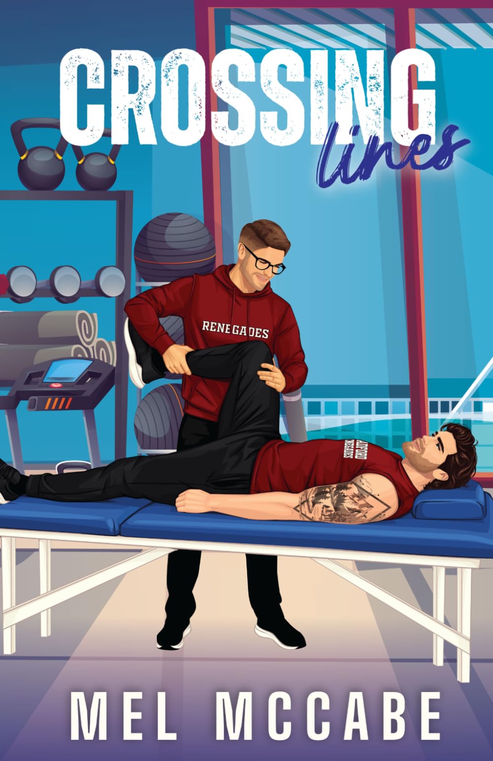 Crossing Lines: A MM College Hockey Romance (Radford U)