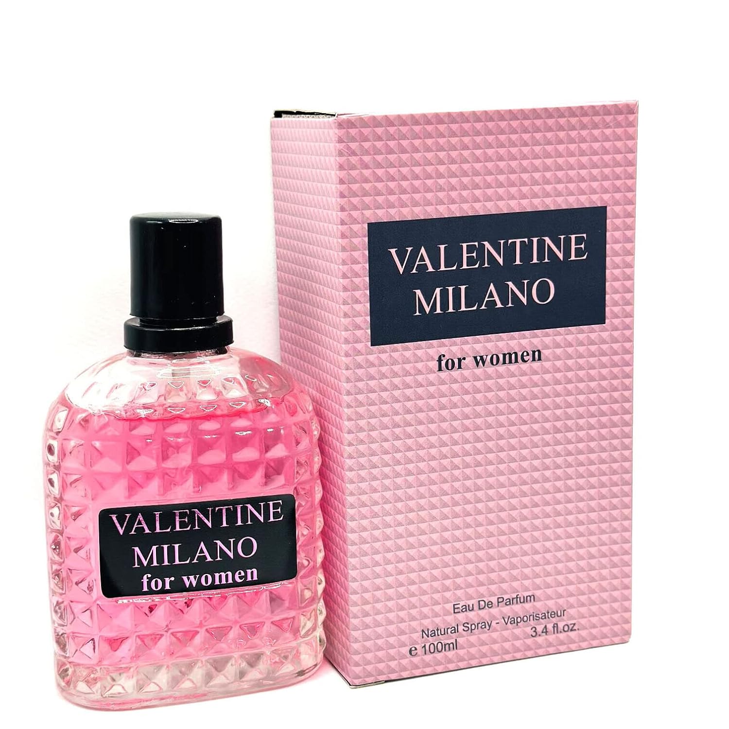 Valentine Milano Eau de Parfum for Women, 3.4 Fl Oz