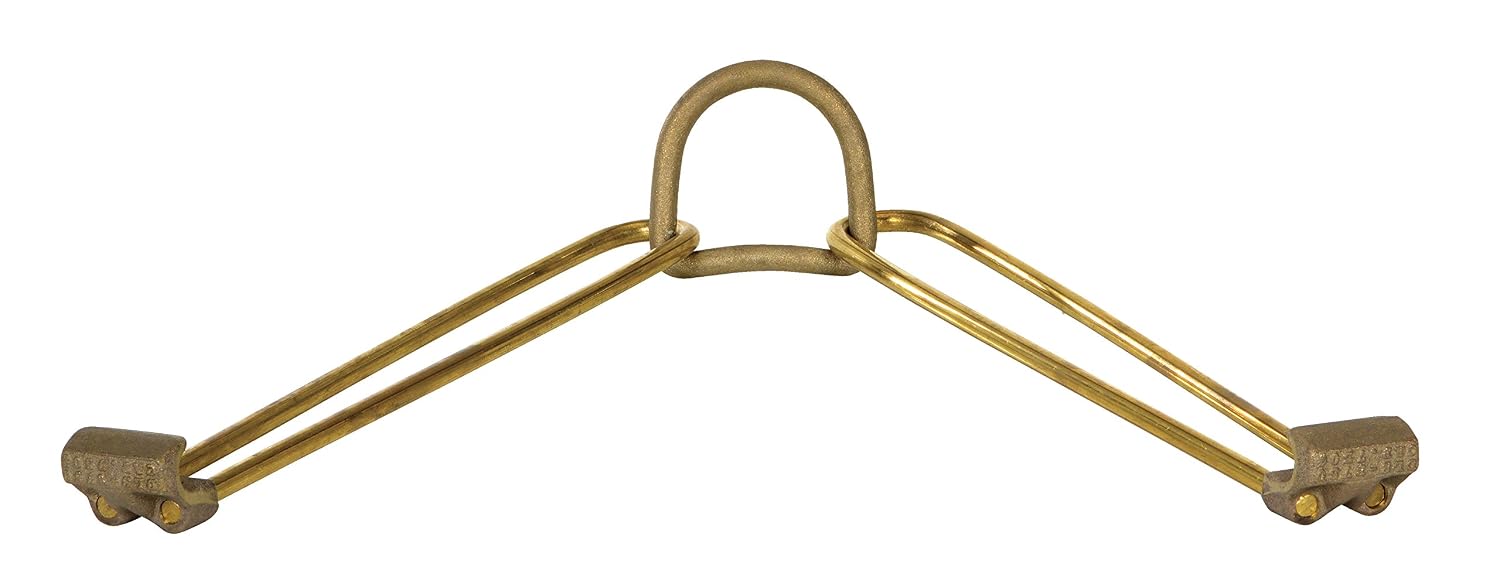 Vestil DCS-750-B Brass Drum Sling, 750 lbs Capacity