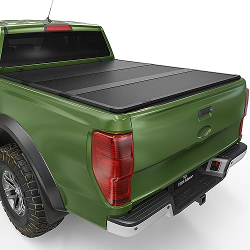 YITAMOTOR Hard Tri-fold Truck Bed Tonneau Cover Compatible with 2022 2023 2024 2025 2026 Ford Maverick | 4.5' (54") Bed
