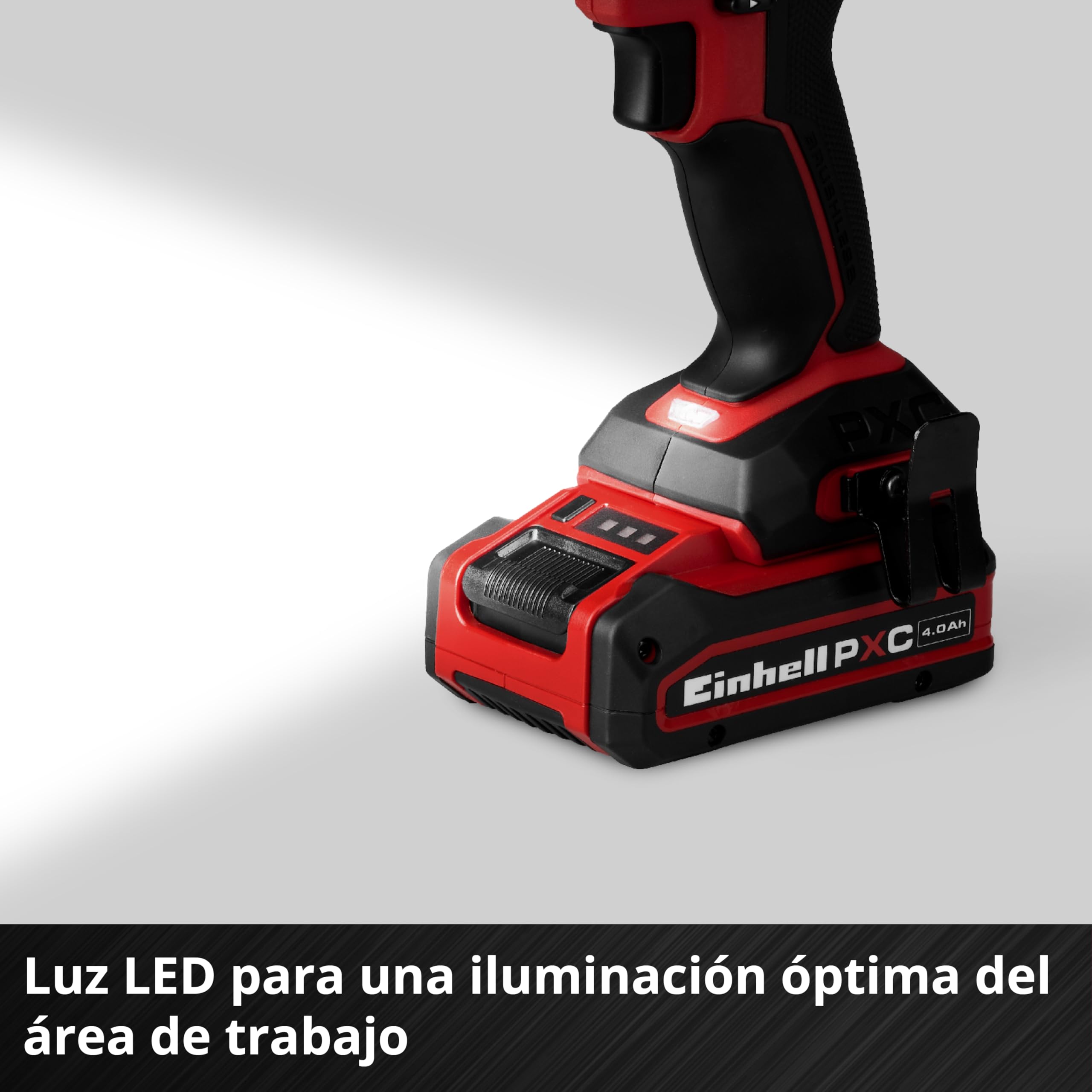Einhell Professional taladro percutor con batería TP-CD 18/70 Li-i BL-Solo Power X-Change (18 V, sin escobillas, 70 Nm, antirretroceso, portabrocas de 13 mm, 2 velocidades, sin batería)