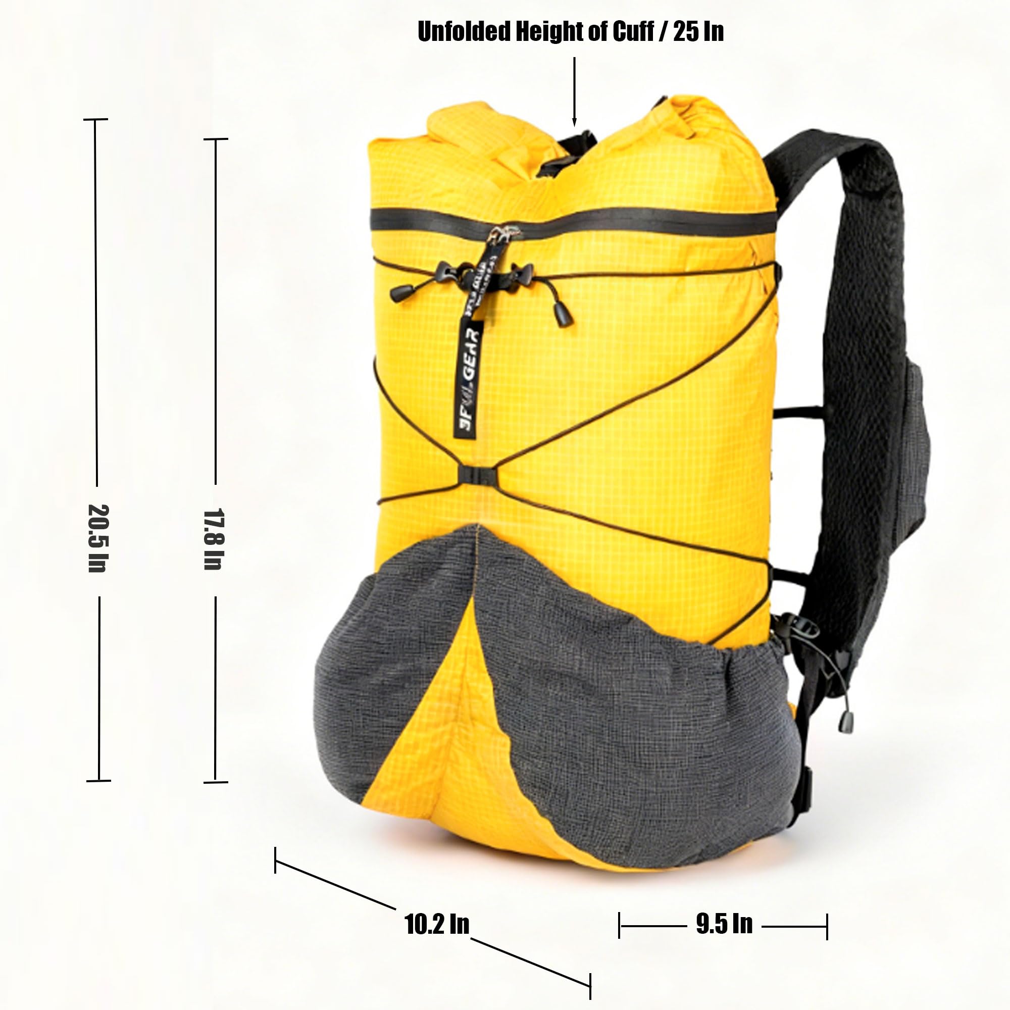 3F Koala 20L + 5L Zaini, zaino da trekking, alpinismo, zaini ultraleggeri