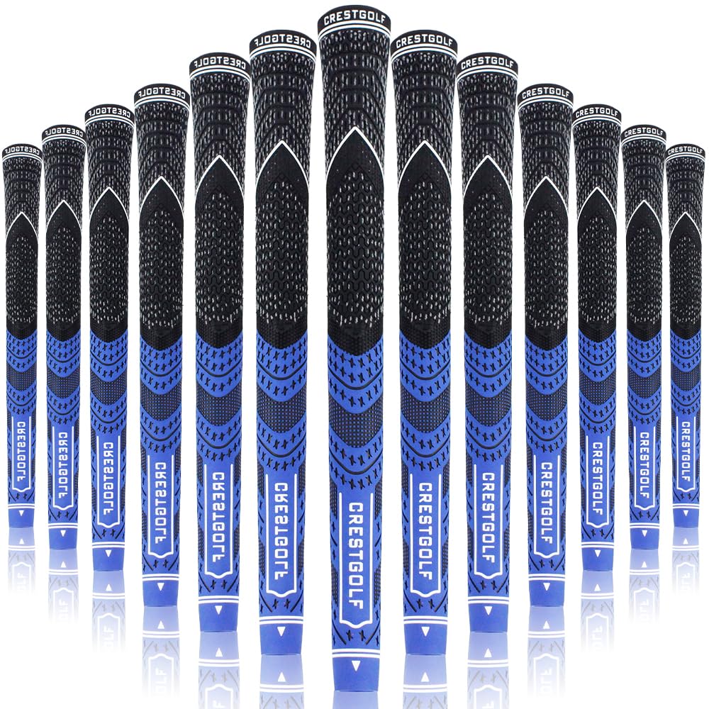 Kofull - Manopole da Golf Grips Golf Tape（Standard/Midsize, in Filo di Carbonio, per legni da Golf, per Mazze da Golf, Confezione da 13