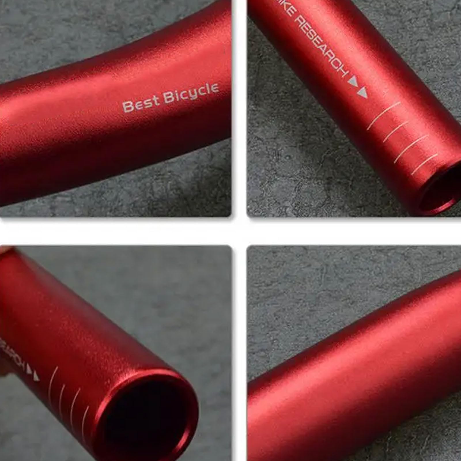 YLME Manubri per Bici, Manubrio per Bicicletta con Traversa in Lega di Alluminio, Manubrio per Mountain Bike con Rondine da 31,8 Mm per MTB