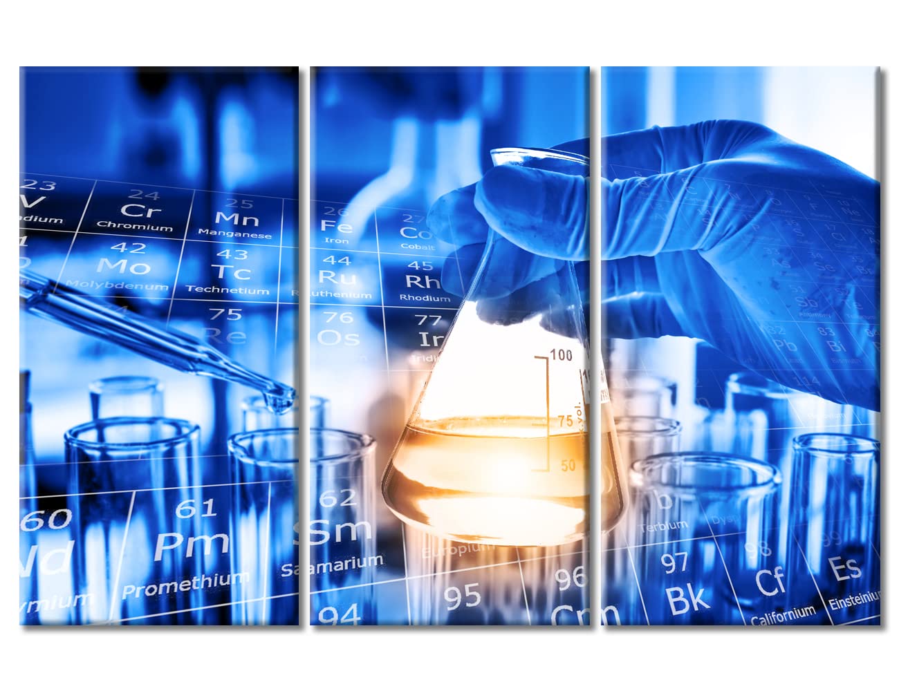 Canvas Wall Art Clinical Laboratory Artwork Pictures Wall Art 60" W x 40" H