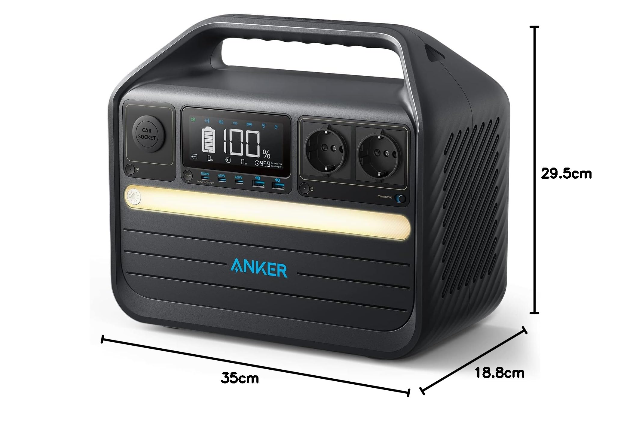Anker 555 Powerstation, taşınabilir PowerHouse 1024Wh LiFePO4